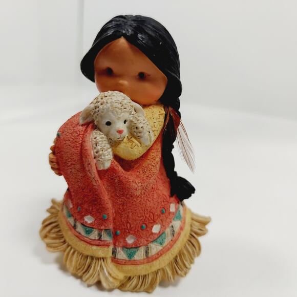 Vtg Friends Of The Feather Figurines Enesco Lot Little Bird Hen Wolf Cares 90's - Picture 8 of 13